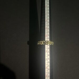 Yellow Gold Filled Cuban Link ring size 11‎ Men's New